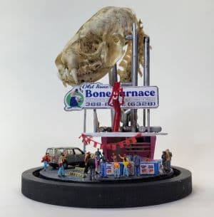 Main view of Bone Furnace diorama